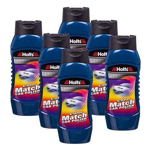 Holts Colour Match Car Polish - Dark Red (500ml) - 6 Pack
