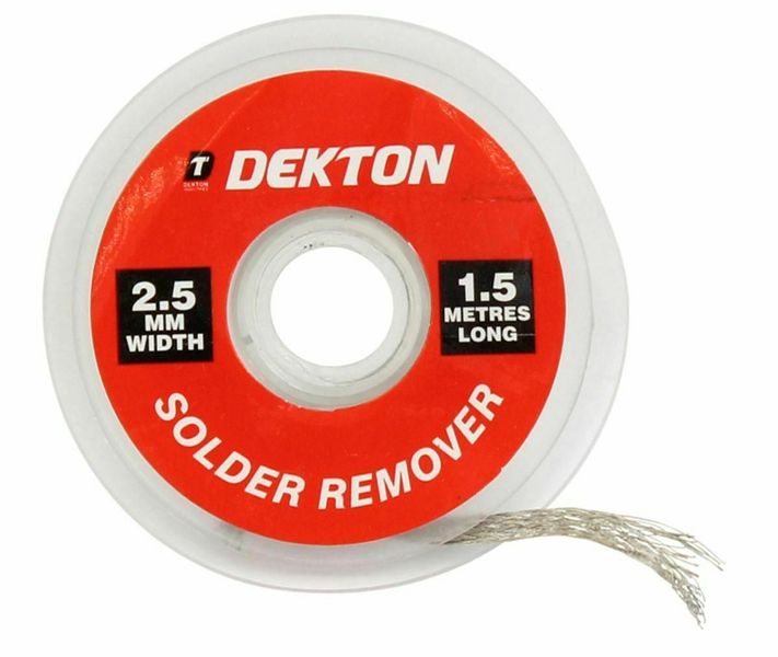 Dekton Solder Remover 2.5mm x 1.5m