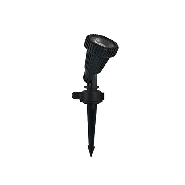 Spotlight Spike Outdoor Black LED 1x7w 3000K