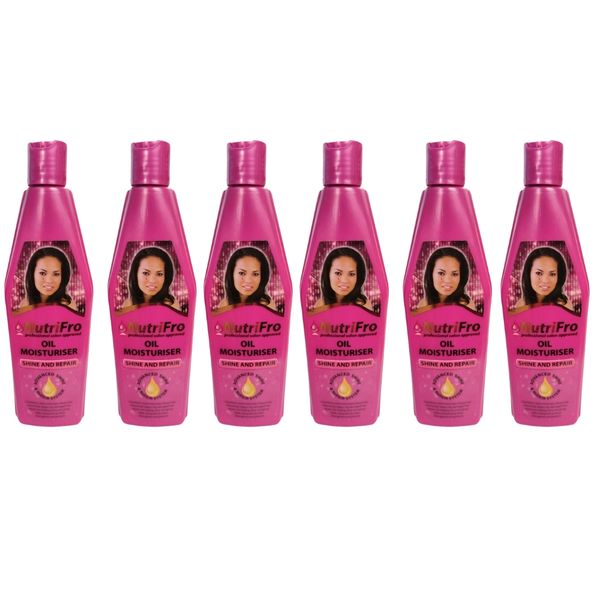 NutriFro - Oil Moisturiser - Shine and Repair - 300ml Pack of 6