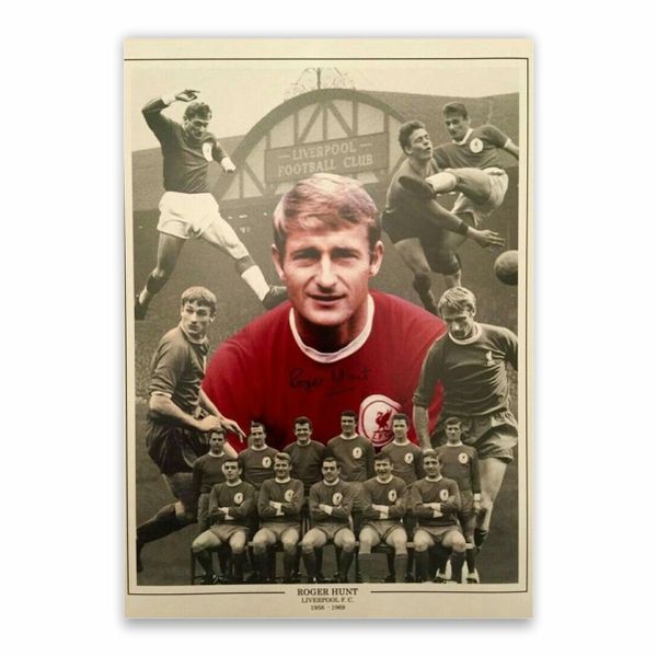 Roger Hunt Liverpool Poster - A1