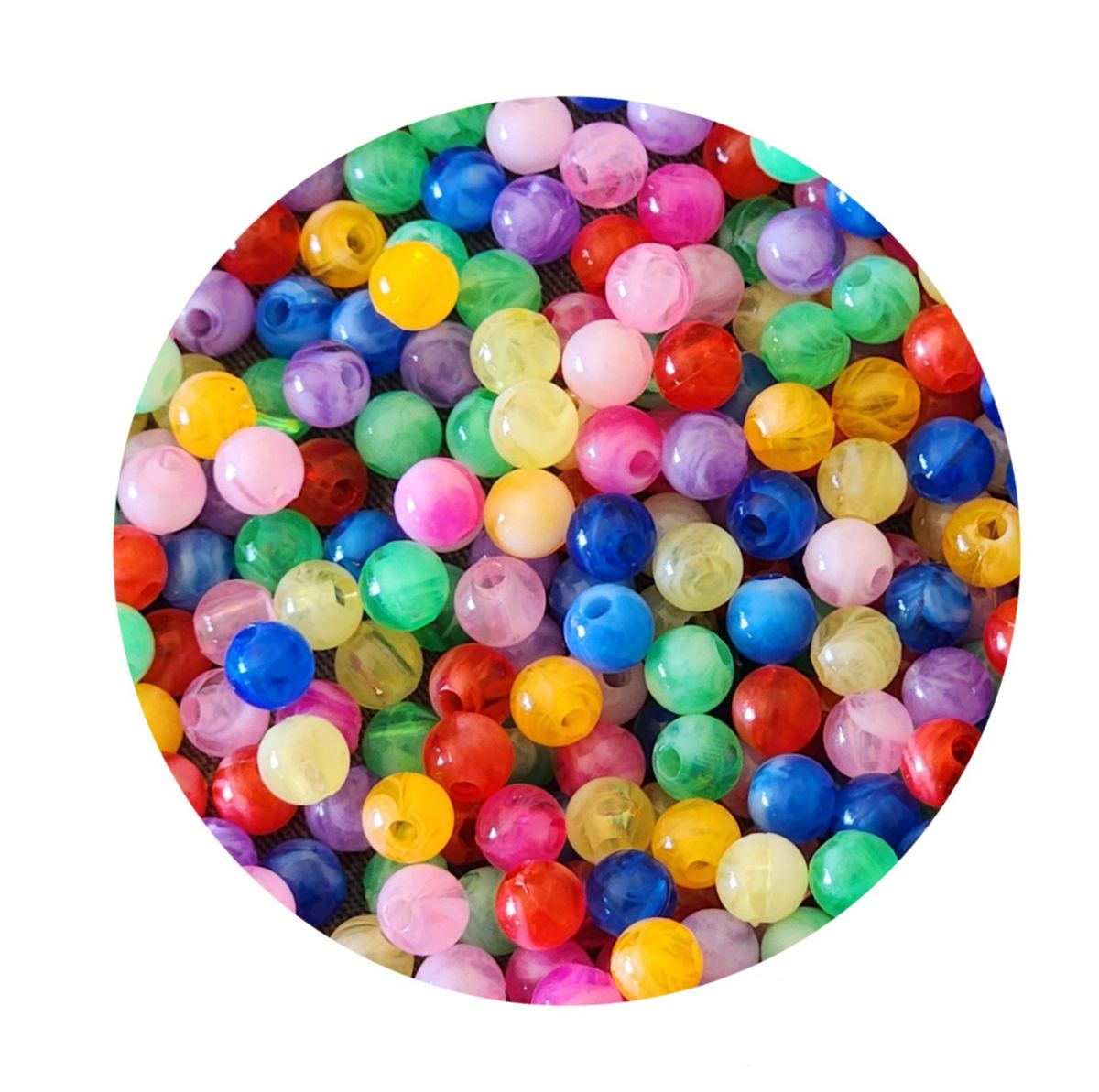 Mini glazed Beads 250 Piece Shop Today. Get it Tomorrow!