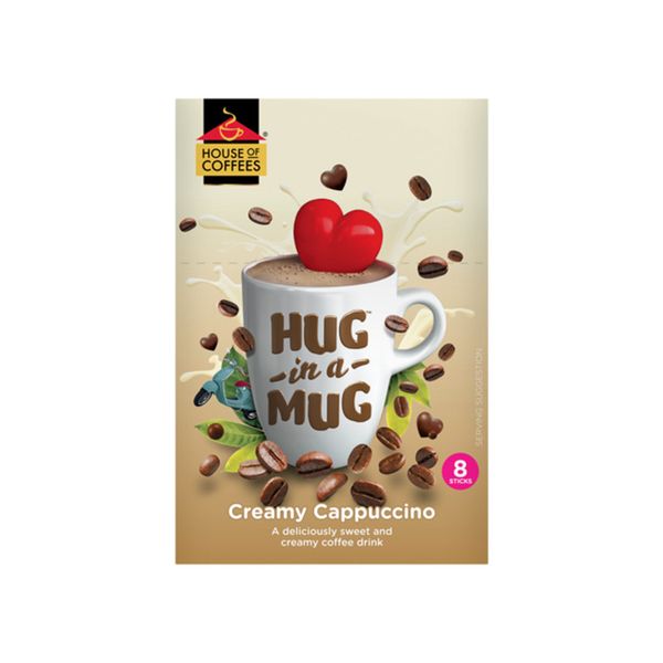 Hug In a Mug Creamy Cappuccino - 1 x 24g 8s (1 Individual Box)