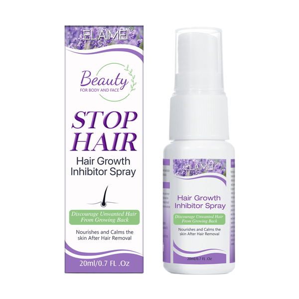 Elaimei Hair Growth Inhibitor - Hair Stop Growth Spray - Hair Removal Spray