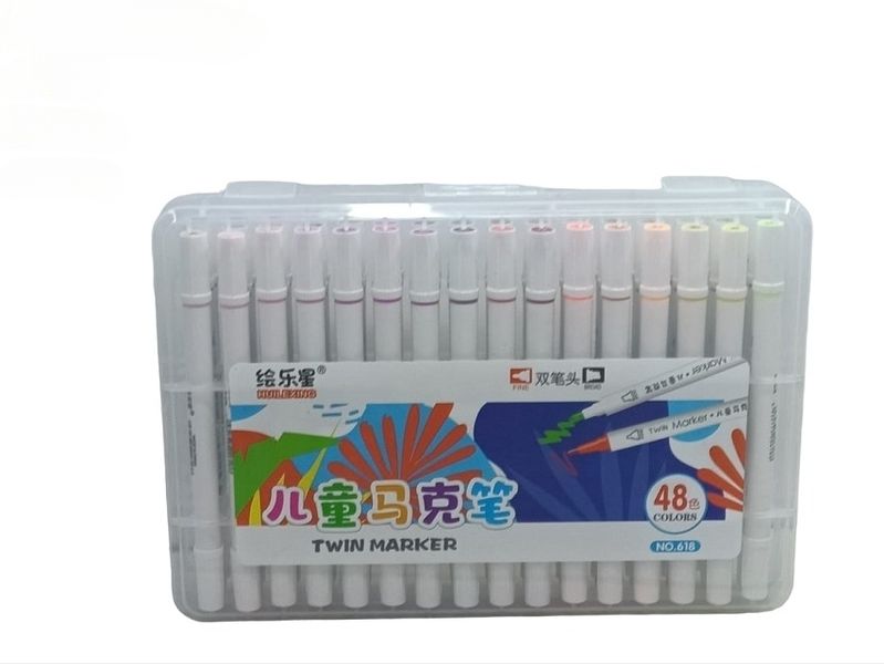 48 Twin Markers for Student Art