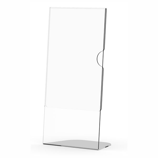 Acrylic Menu Holder - Single Sided - 1-3rd (DL) A4 - Box 5