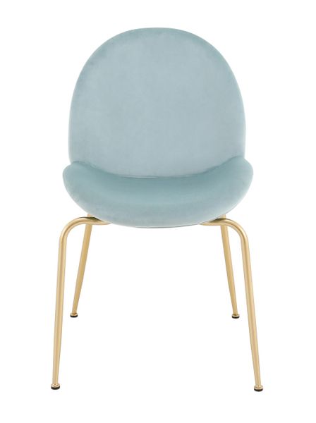 George &amp; Mason - Sculpted Velvet Dining Chair