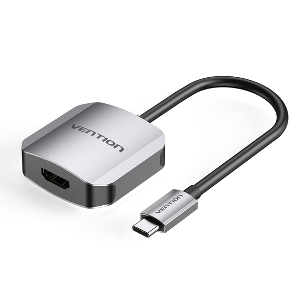 Vention USB-C to HDMI Converter 0.15M -Grey Aluminium