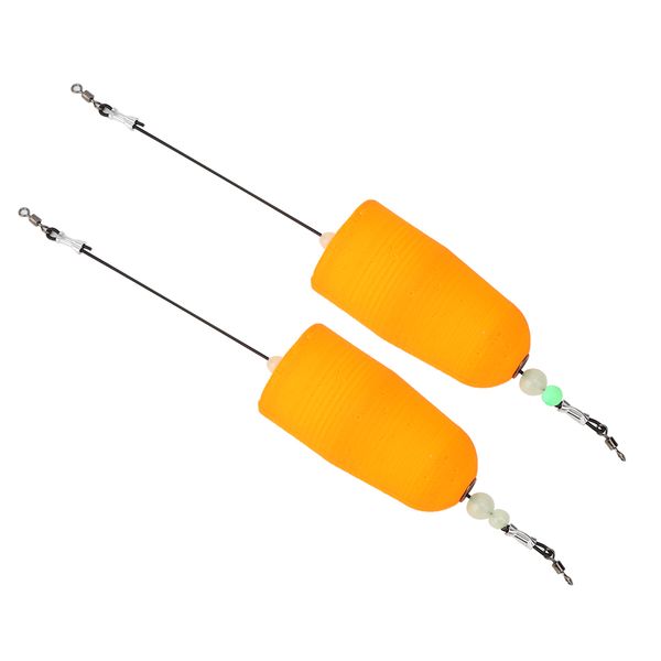 Fishing Float 2PCS Bright Orange EPS Drift Tool