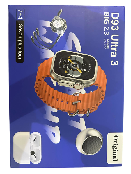 D93 Ultra 3 Big 2.3 Infinite Display - Smart Watch