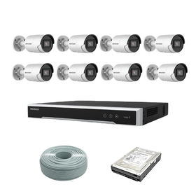 hikvision 4mp ip camera with nvr