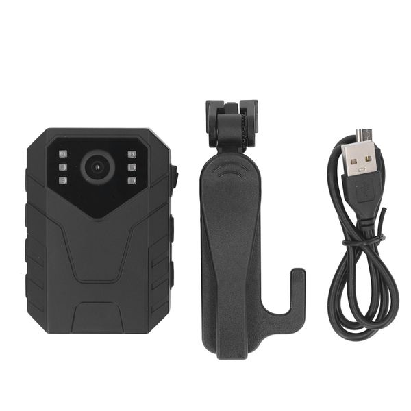 1080P Body Worn Camera 100 Wide Angle Night Vision Wearable