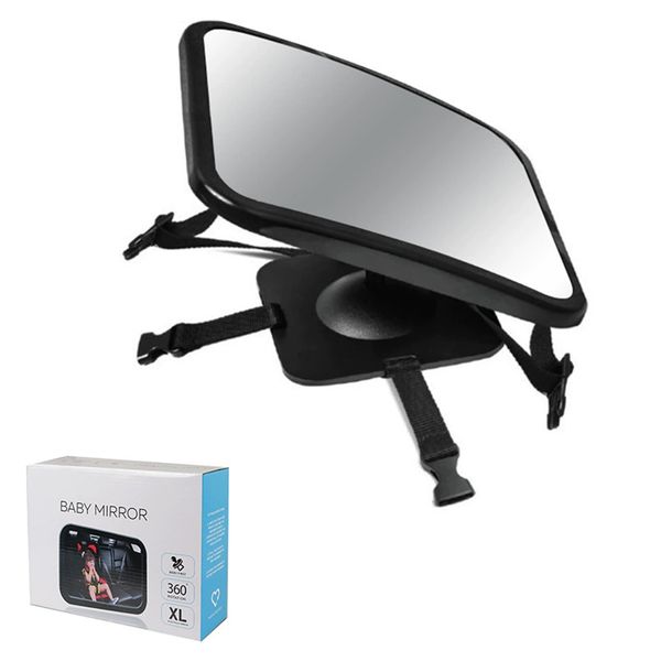 Baby Car Mirror Safety Car Seat Mirror with Wide Clear View for Back Seat