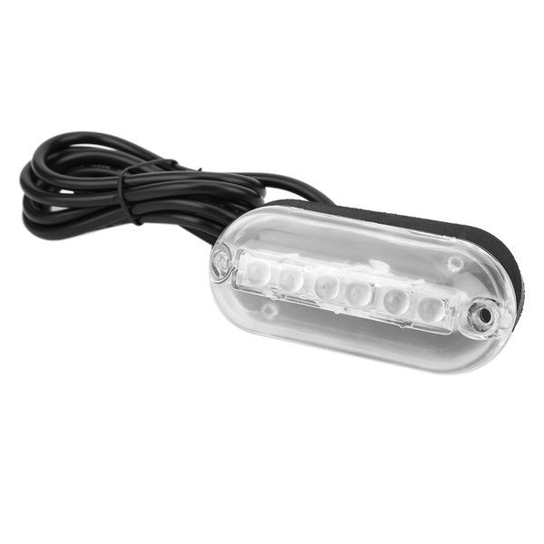 LED Underwater Light 3W Red DC12V Waterproof Marine Boat Yacht Bottom Lamp