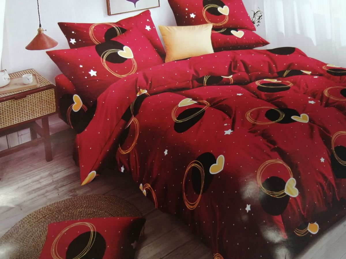 5 Piece Quilt Set Red Heart Bedspread Set Shop Today. Get it Tomorrow