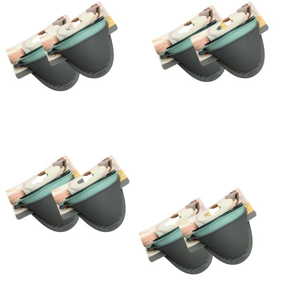 8 x Silicone Oven Mitts Gloves - 2 piece Per Pair.