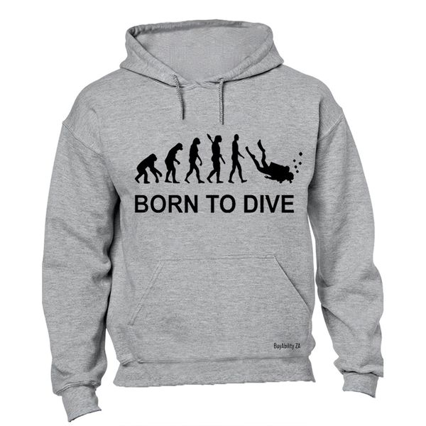 Mens - Hoodie - Grey image