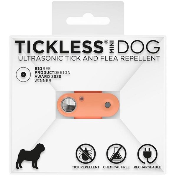 McMac Tickless Mini Dog -Hot Peach