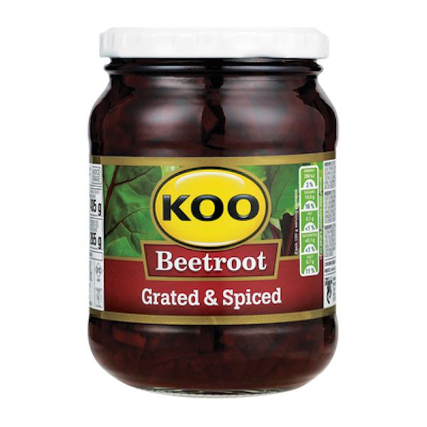 Koo Grated &amp; Spiced Beetroot 405g
