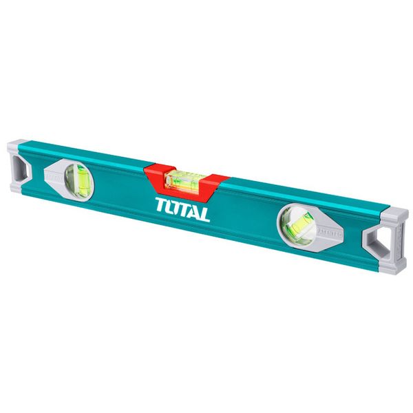 Total Tools 2Pcs Spirit Level 40cm Double Side Milled