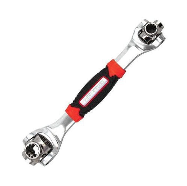 48 in 1 Universal 360 Degree Rotating Multi Socket Wrench - Red