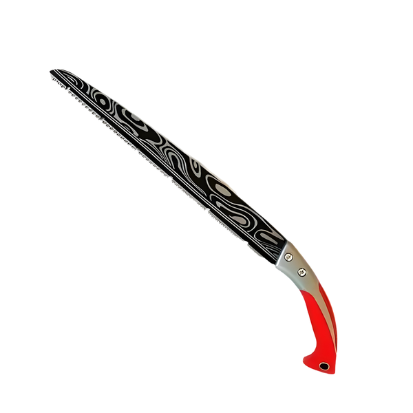 German Damascus Large Metal Pruning and Logging Saw - Heavy-Duty