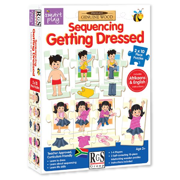 RGS Group Getting Dressed Educational Sequencing Puzzle Games