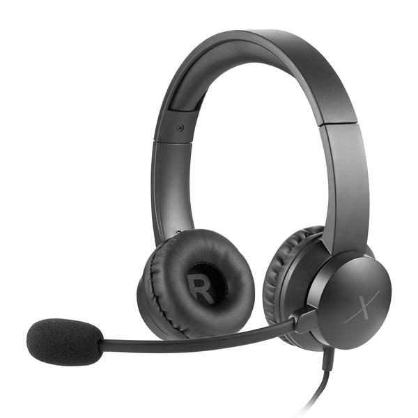 VolkanoX Chat Mk2 Series Wired USB Headset - Graphite