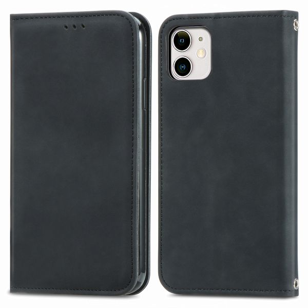 Magnetic Flip Wallet Case Compatible With iPhone 12 Pro Max Cover