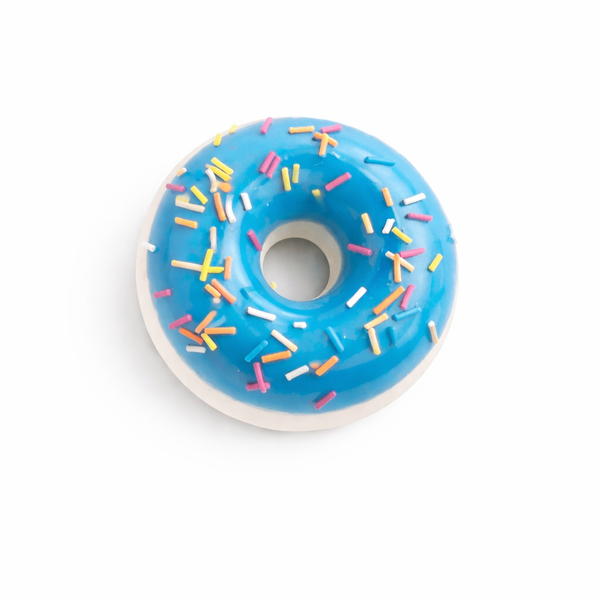 Donut Refrigerator Magnet - Green