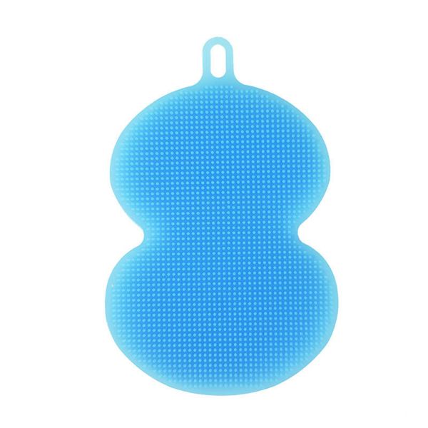 Silicone Dish Washing Sponge Scrubber