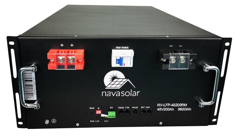 Navasolar 48V 200AH LIFEPO4 RM Battery With BMS
