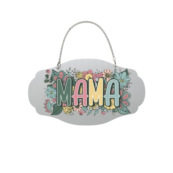 Mama Aluminum Welcome Board