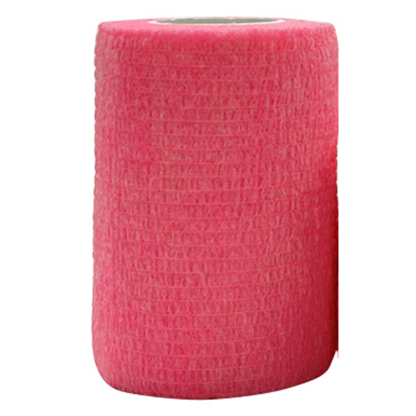 Pink Sport Self Adhesive Elastic Bandage Wrap Tape