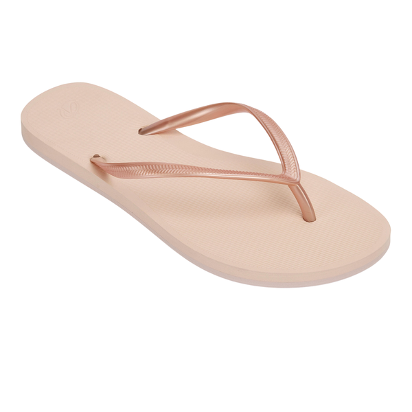 Decathlon Women Beige Solid Flip-Flop