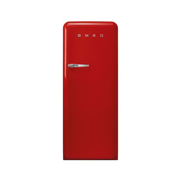 Smeg 50's Red Retro 60cm Fridge with Ice Box - Right Hinge