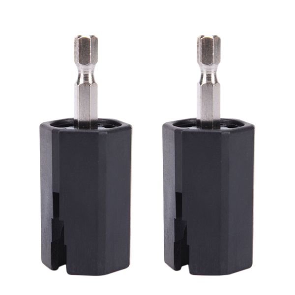 2Pcs Tuning Peg Puller Replace Electric Drill for Guitar Repair Tool