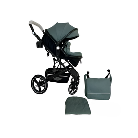 3-In-1 Multi-Purpose Portable Foldable Baby Stroller with Nappy Bag ...