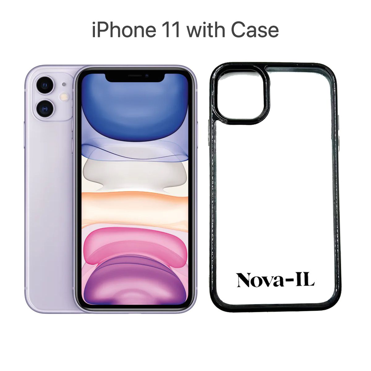 iPhone 11 128GB Certified Pre-Owned- Best Quality + NOVA-IL Case