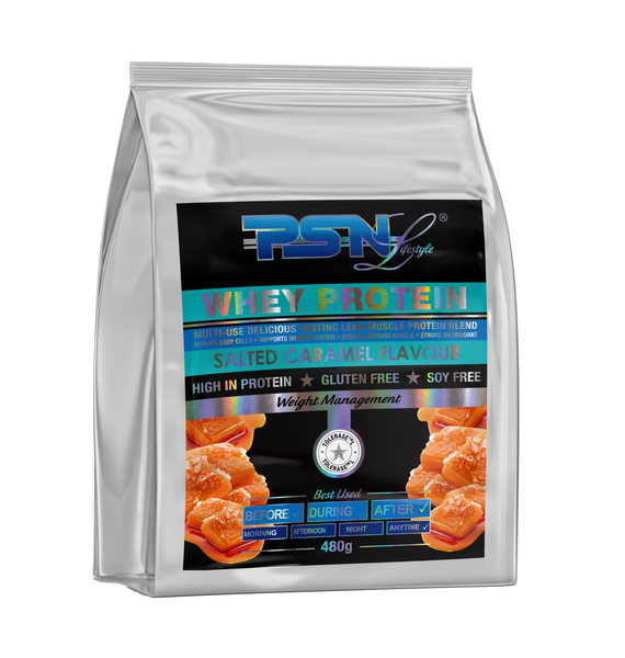 PSNLifestyle Mini MRP Whey Protein - Salted Caramel - 480g