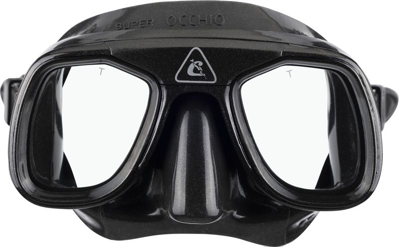 Cressi Superocchio Mask - Classic Low Volume Dual Lens for Scuba &amp; Freedive