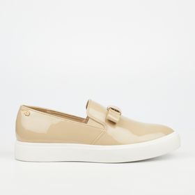 Miss Black - Women's Nude Patent PU Plain Casual | Shop Today. Get it
