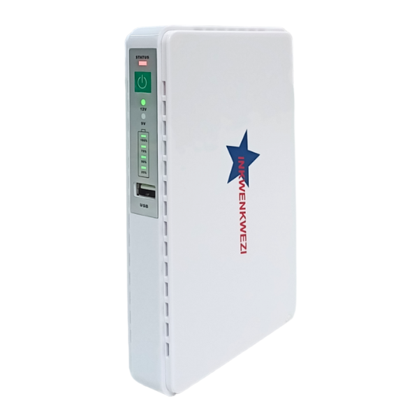 Inkwenkwezi 12000mAh Multifunctional Network Mini DC UPS