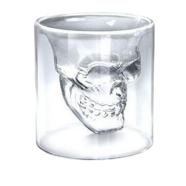 Crystal Skull 250ml Shot Glass