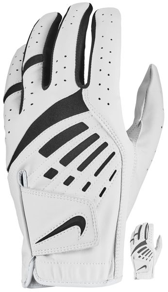 Nike Dura Feel Golf Gloves 2 Pack Left Hand White/Black