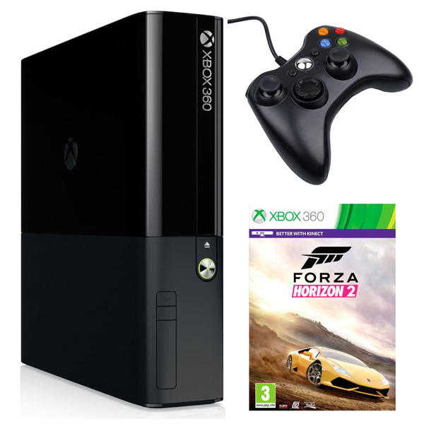 Xbox 360 E Console 4GB (Upgraded with 64GB Flash Drive) - Forza Horizon 2