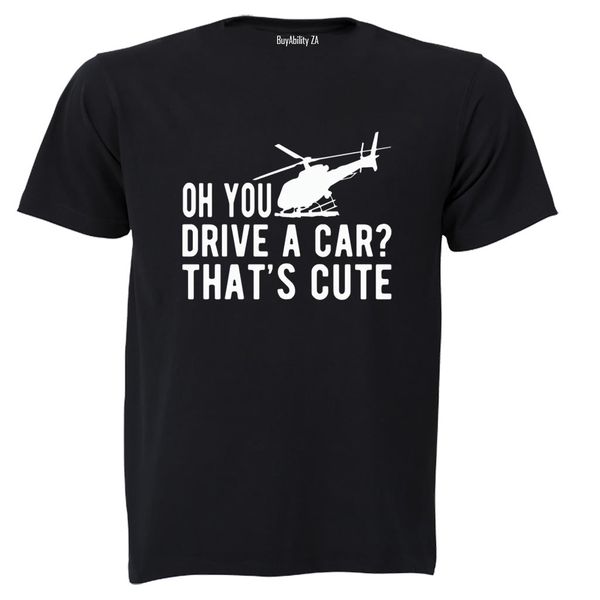 That's Cute - Helicopter - Adults - T-Shirt