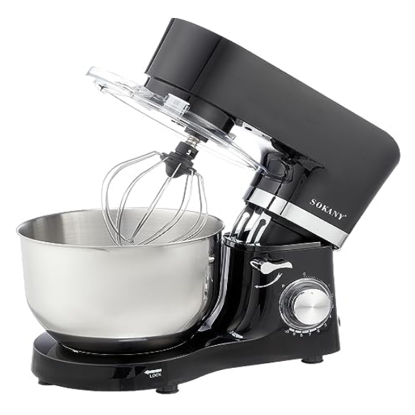  Kitchen Electric Food Mixer 1300W 6.5L Electric Mixer Cream  Whipping Machine For Home Baking (Color : Silver, Size : 6.5L): Home &  Kitchen
