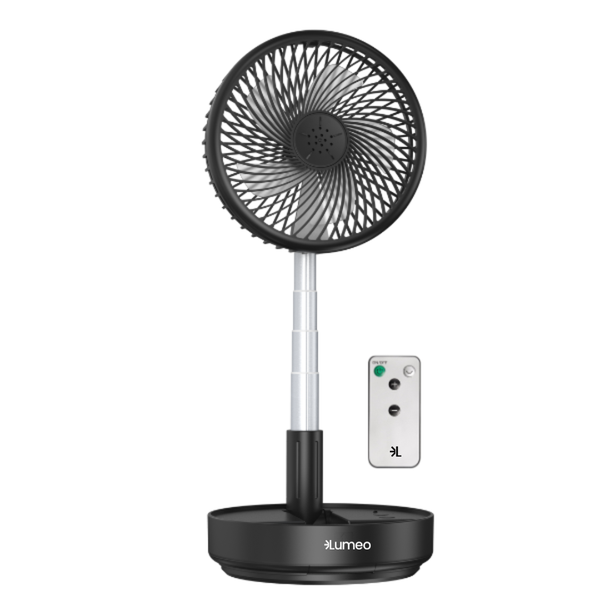 Original Lumeo Smart Fan - Rechargeable Quiet Portable Fan with Swivel
