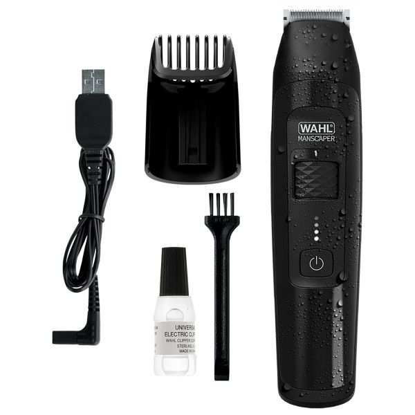 Wahl Manscaper Terrain Lithium-Ion Cordless/USB Beard Trimmer Body Trimmer